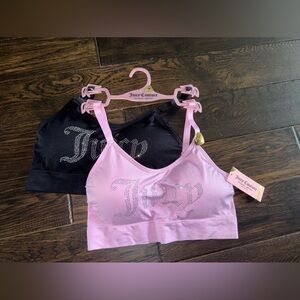 Juicy Couture Purple and Black Bra Duo